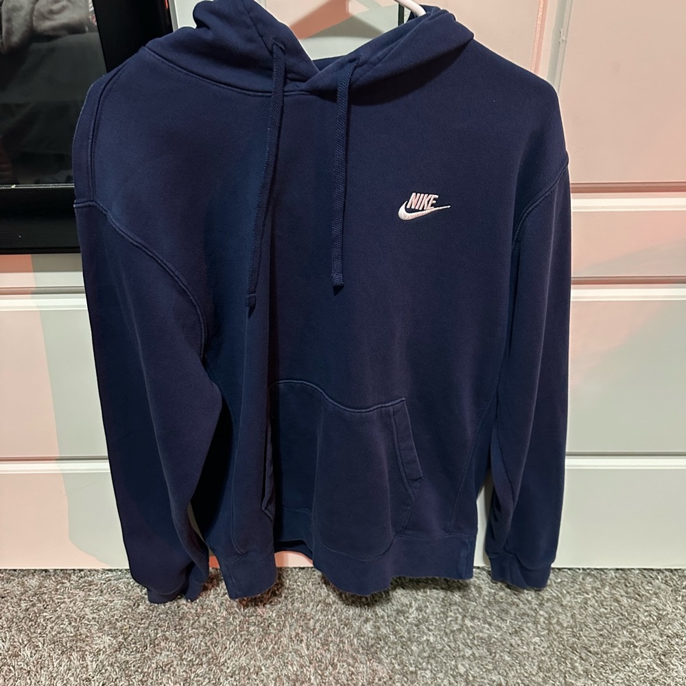 Navy Blue Nike Hoodie